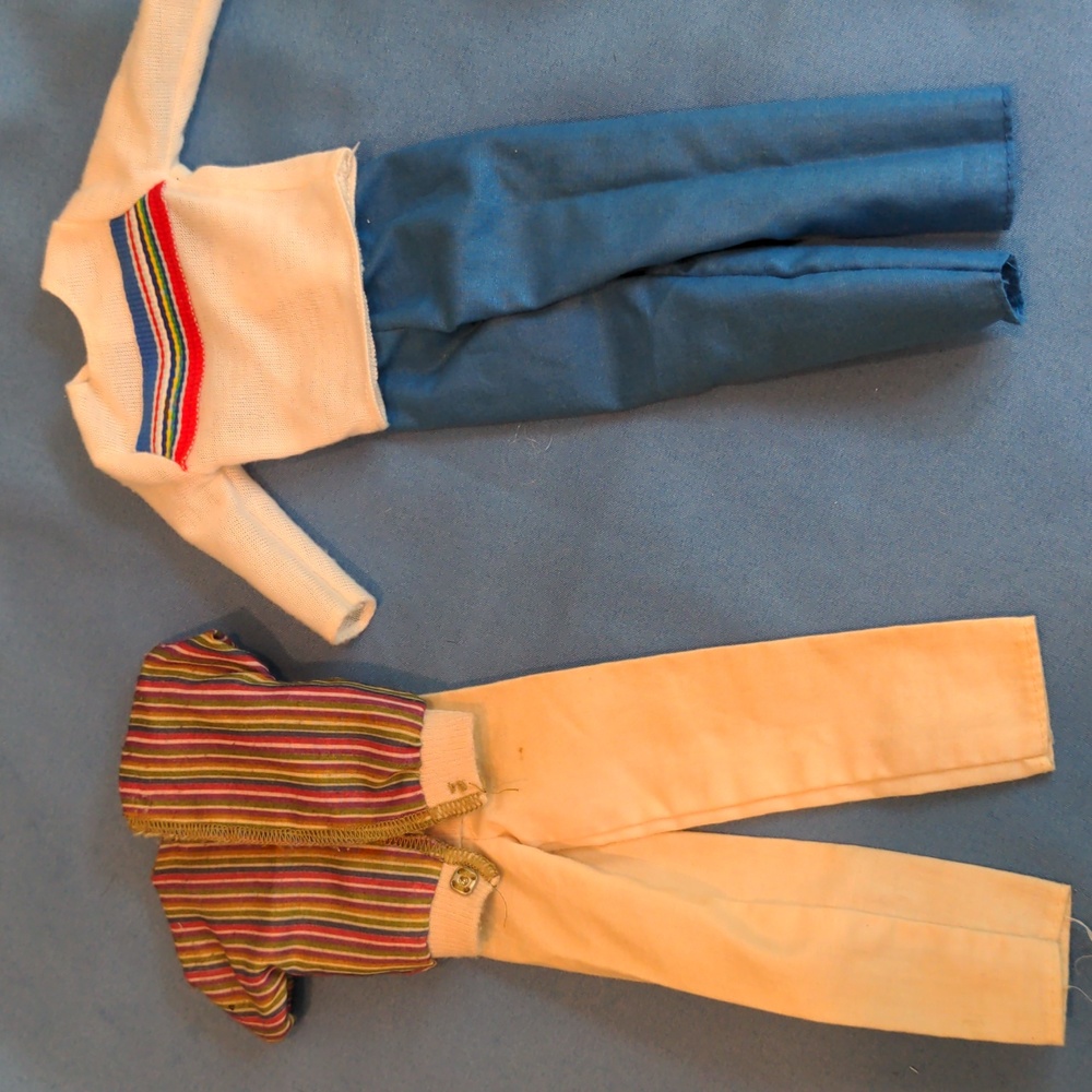 Two Genuine Ken Fashion Outfits.